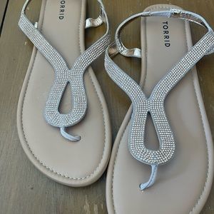 Torrid size 11 womens sandals